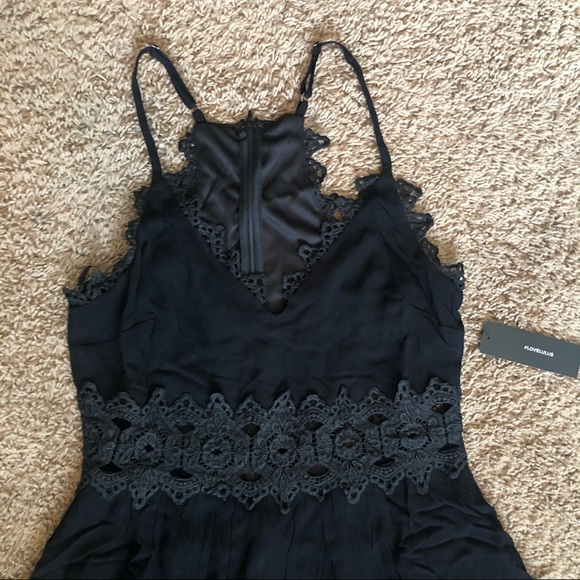 Lulus Mini Black Dress Medium - Picture 14 of 16